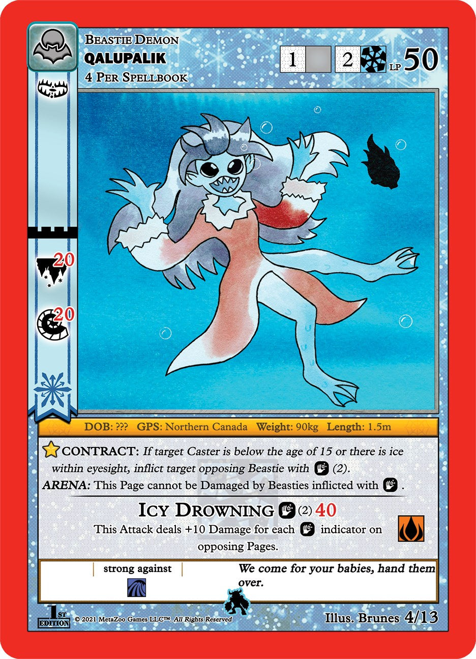 Qalupalik (Chenoo) [Cryptid Nation: Nightfall First Edition Release Event Deck] | Total Play