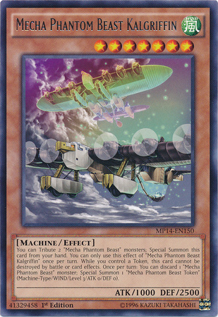 Mecha Phantom Beast Kalgriffin [MP14-EN150] Rare | Total Play