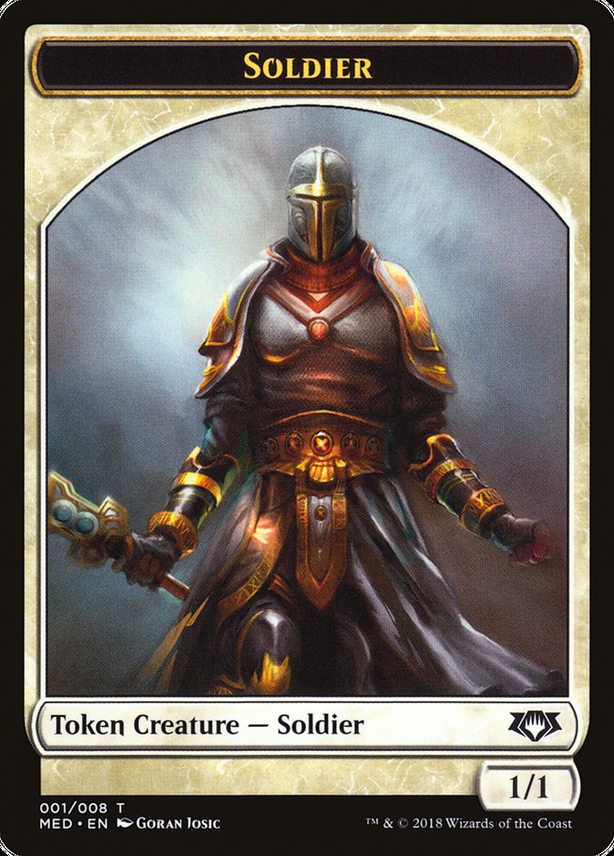 Soldier Token [Mythic Edition Tokens] | Total Play