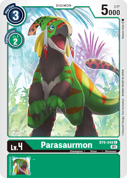 Parasaurmon [BT6-048] [Double Diamond] | Total Play