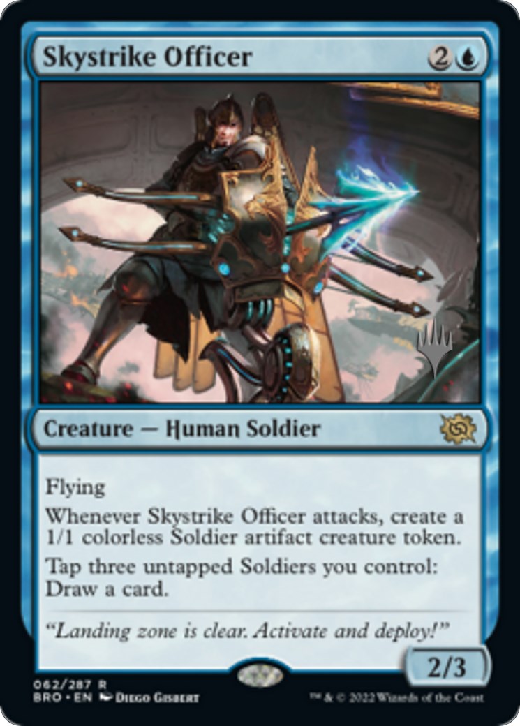 Skystrike Officer (Promo Pack) [The Brothers' War Promos] | Total Play