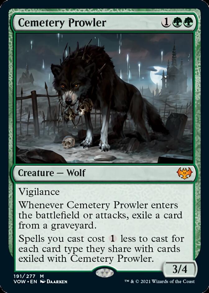 Cemetery Prowler [Innistrad: Crimson Vow] | Total Play
