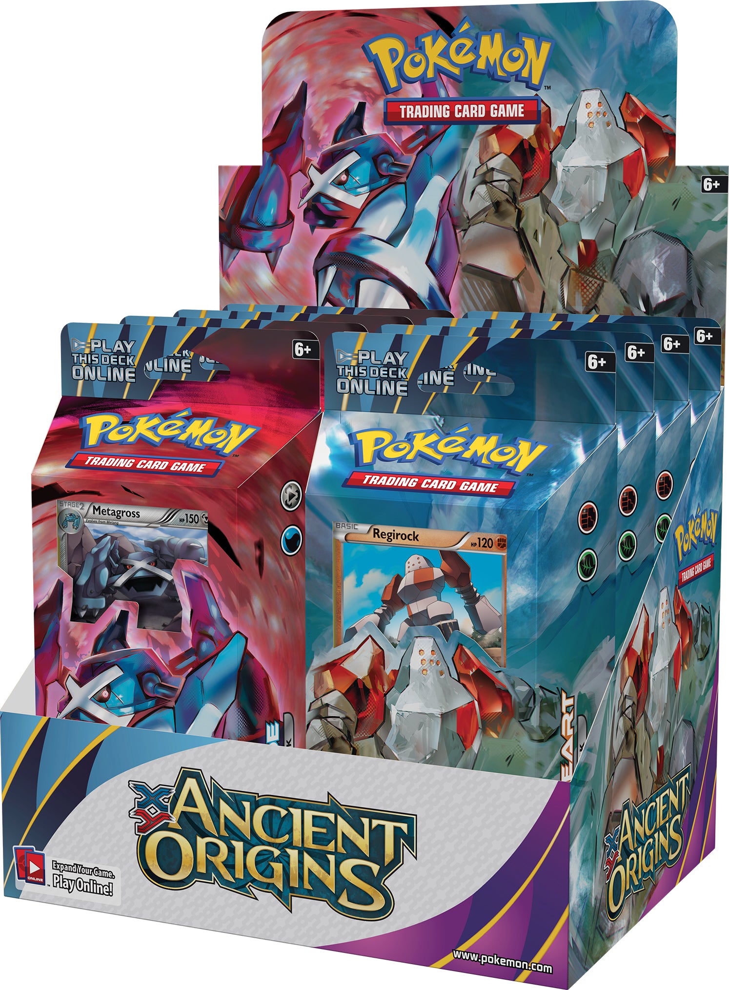 XY: Ancient Origins - Theme Deck Display | Total Play