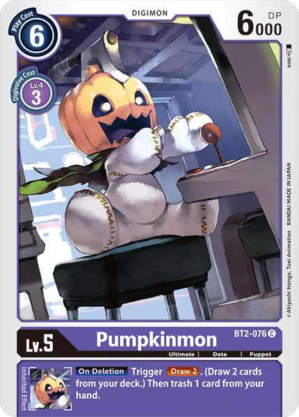 Pumpkinmon [BT2-076] [Release Special Booster Ver.1.0] | Total Play