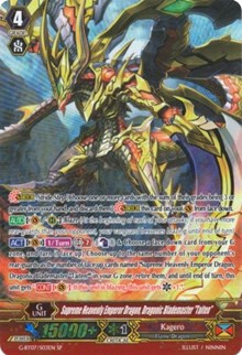 Supreme Heavenly Emperor Dragon, Dragonic Blademaster "Taiten" (G-BT07/S03EN) [Glorious Bravery of Radiant Sword] | Total Play