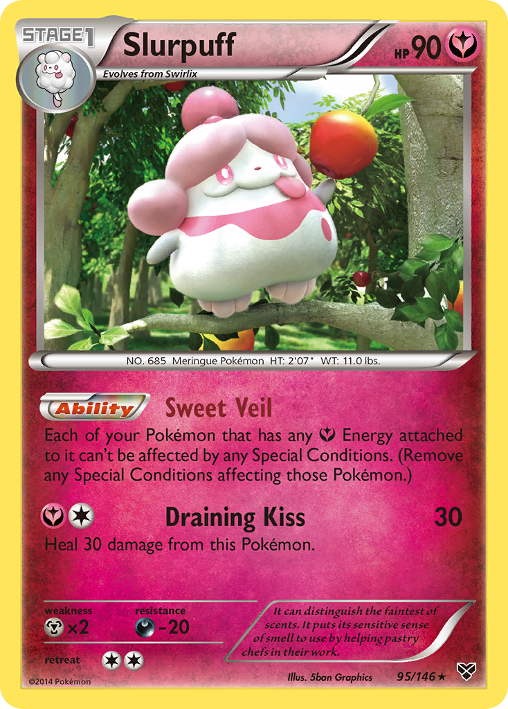 Slurpuff (95/146) [XY: Base Set] | Total Play