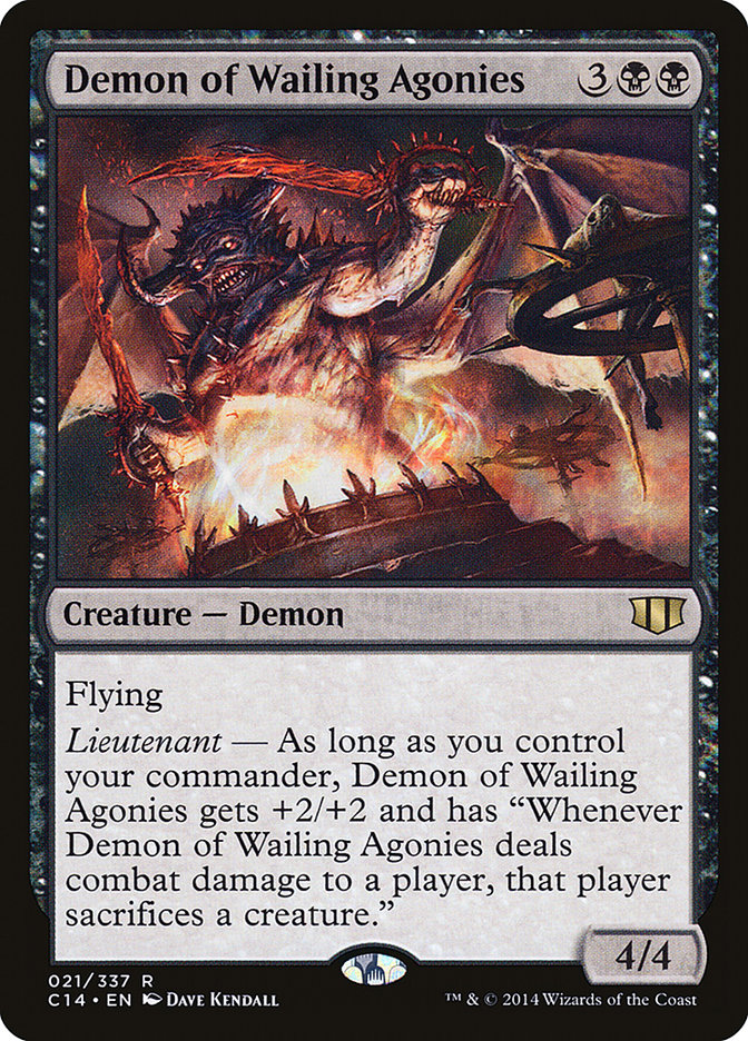 Demon of Wailing Agonies [Commander 2014] | Total Play