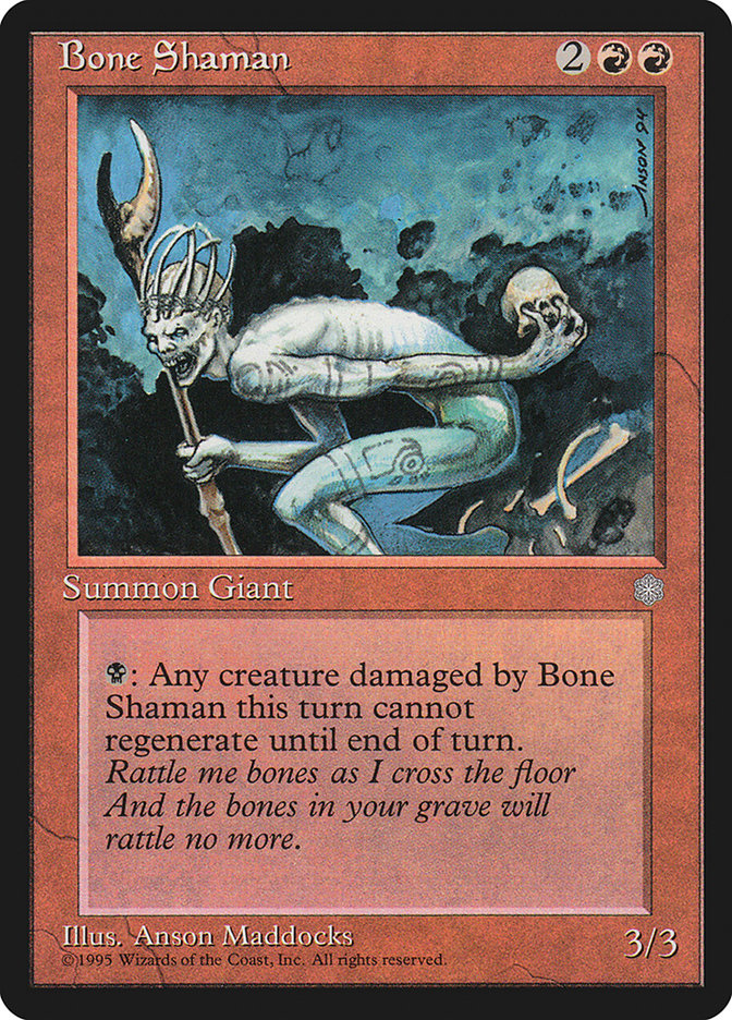 Bone Shaman [Ice Age] | Total Play