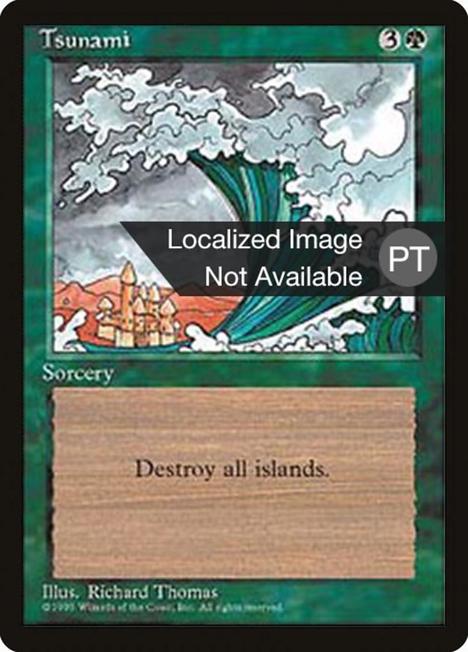 Tsunami [Fourth Edition (Foreign Black Border)] | Total Play