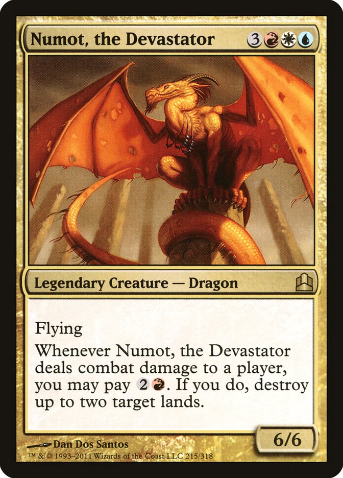 Numot, the Devastator [Commander 2011] | Total Play