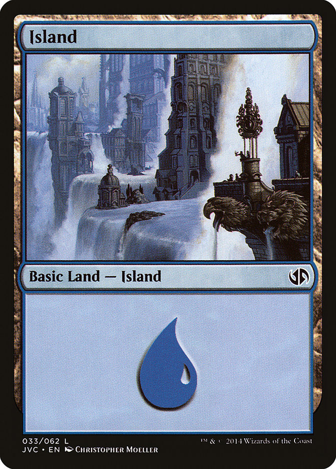 Island (33) [Duel Decks Anthology] | Total Play