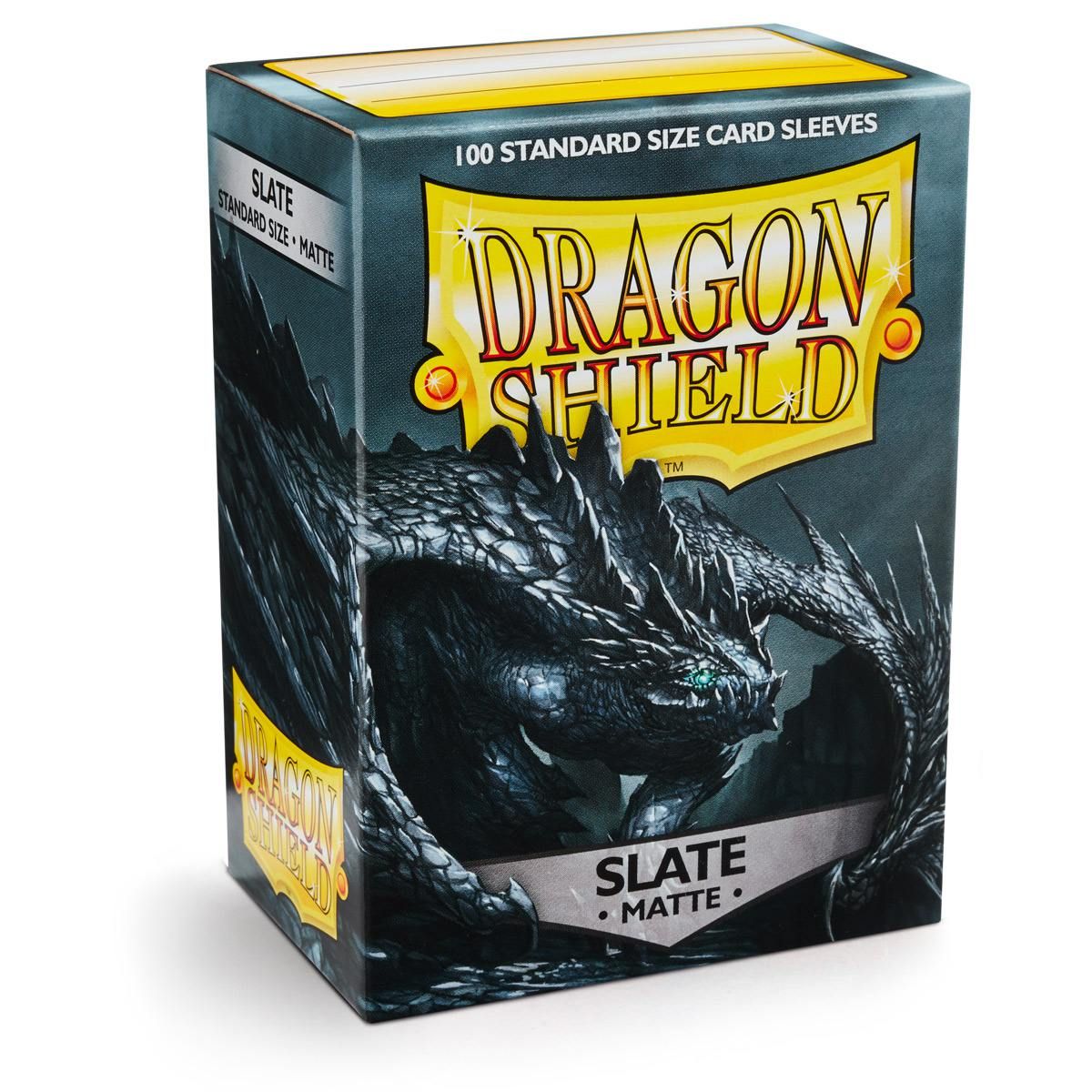 Dragon Shield: Standard 100ct Sleeves - Slate (Matte) | Total Play