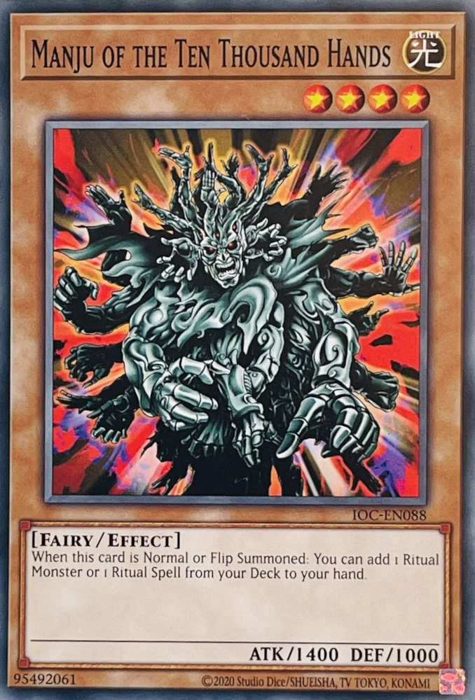 Manju of the Ten Thousand Hands (25th Anniversary) [IOC-EN088] Common | Total Play