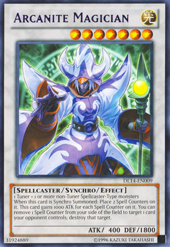 Arcanite Magician (Purple) [DL14-EN009] Rare | Total Play