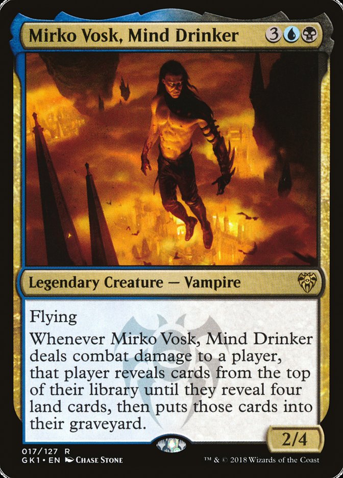 Mirko Vosk, Mind Drinker [Guilds of Ravnica Guild Kit] | Total Play