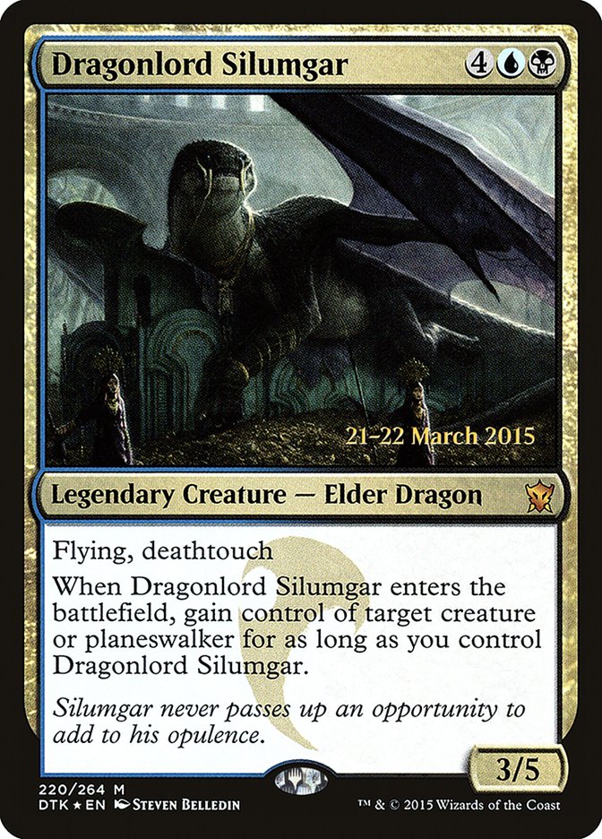 Dragonlord Silumgar [Dragons of Tarkir Prerelease Promos] | Total Play