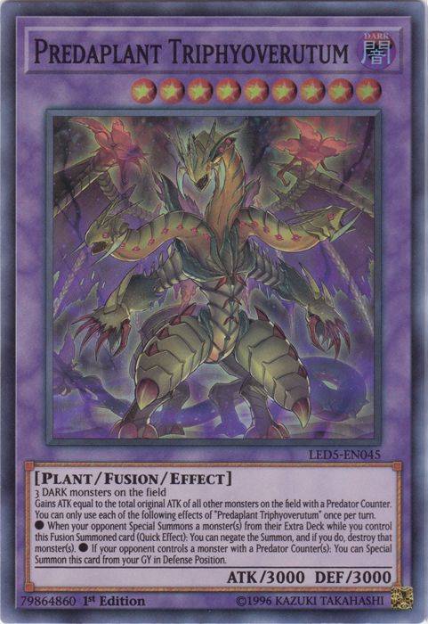 Predaplant Triphyoverutum [LED5-EN045] Super Rare | Total Play