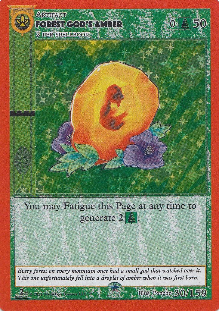 Forest God's Amber [Cryptid Nation: Second Edition] | Total Play