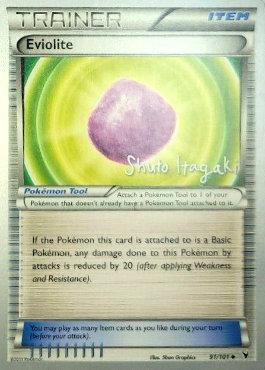 Eviolite (91/101) (Terraki-Mewtwo - Shuto Itagaki) [World Championships 2012] | Total Play