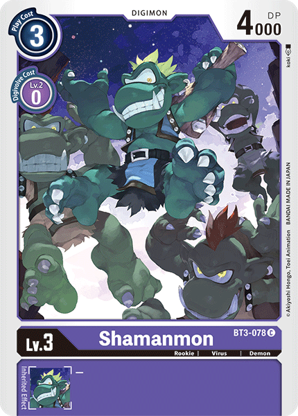 Shamanmon [BT3-078] [Release Special Booster Ver.1.5] | Total Play