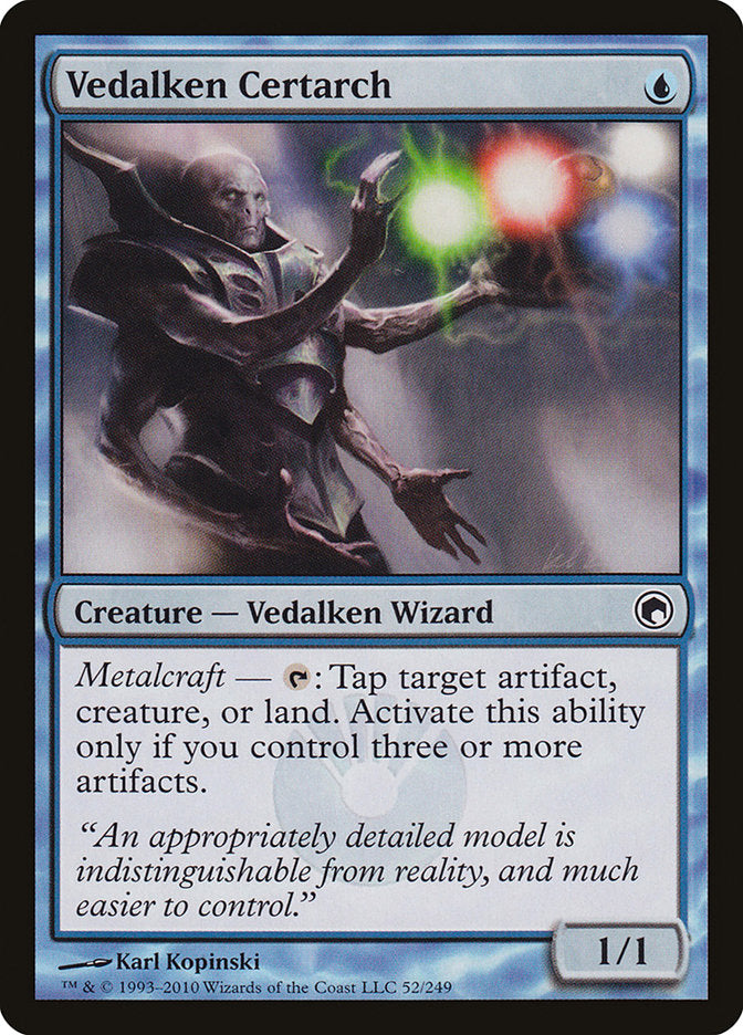 Vedalken Certarch [Scars of Mirrodin] | Total Play