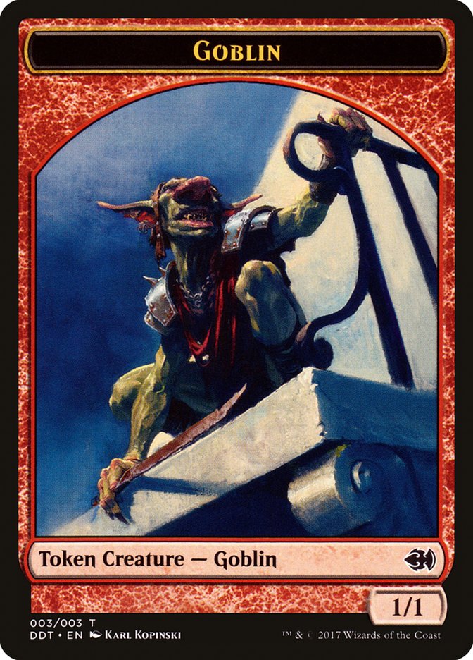 Goblin Token [Duel Decks: Merfolk vs. Goblins Tokens] | Total Play