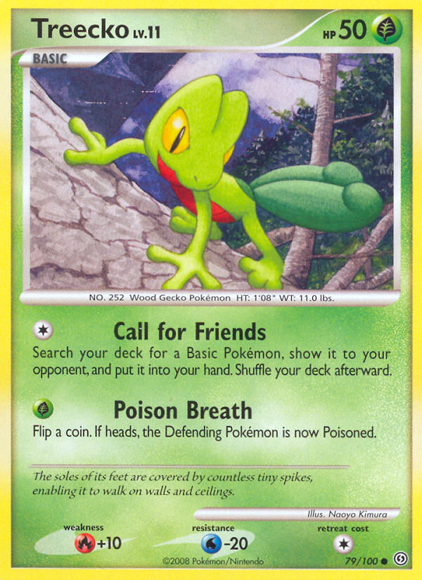 Treecko (79/100) [Diamond & Pearl: Stormfront] | Total Play