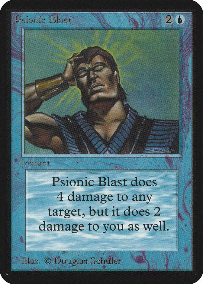 Psionic Blast [Alpha Edition] | Total Play