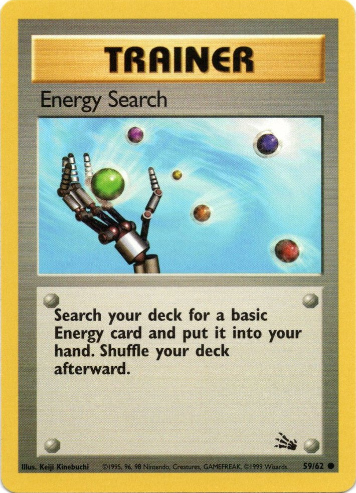 Energy Search (59/62) [Fossil Unlimited] | Total Play