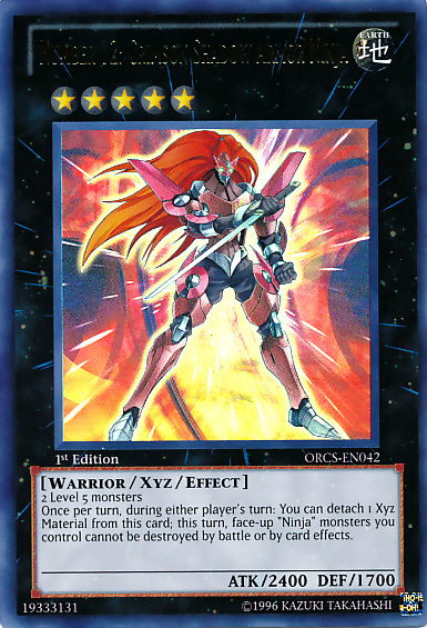 Number 12: Crimson Shadow Armor Ninja [ORCS-EN042] Ultra Rare | Total Play