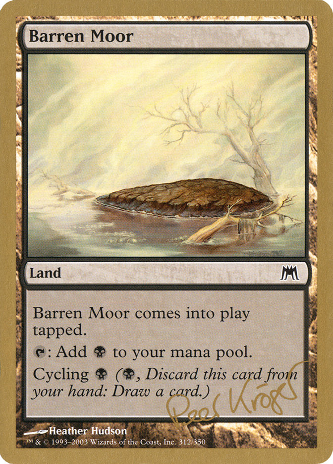 Barren Moor (Peer Kroger) [World Championship Decks 2003] | Total Play