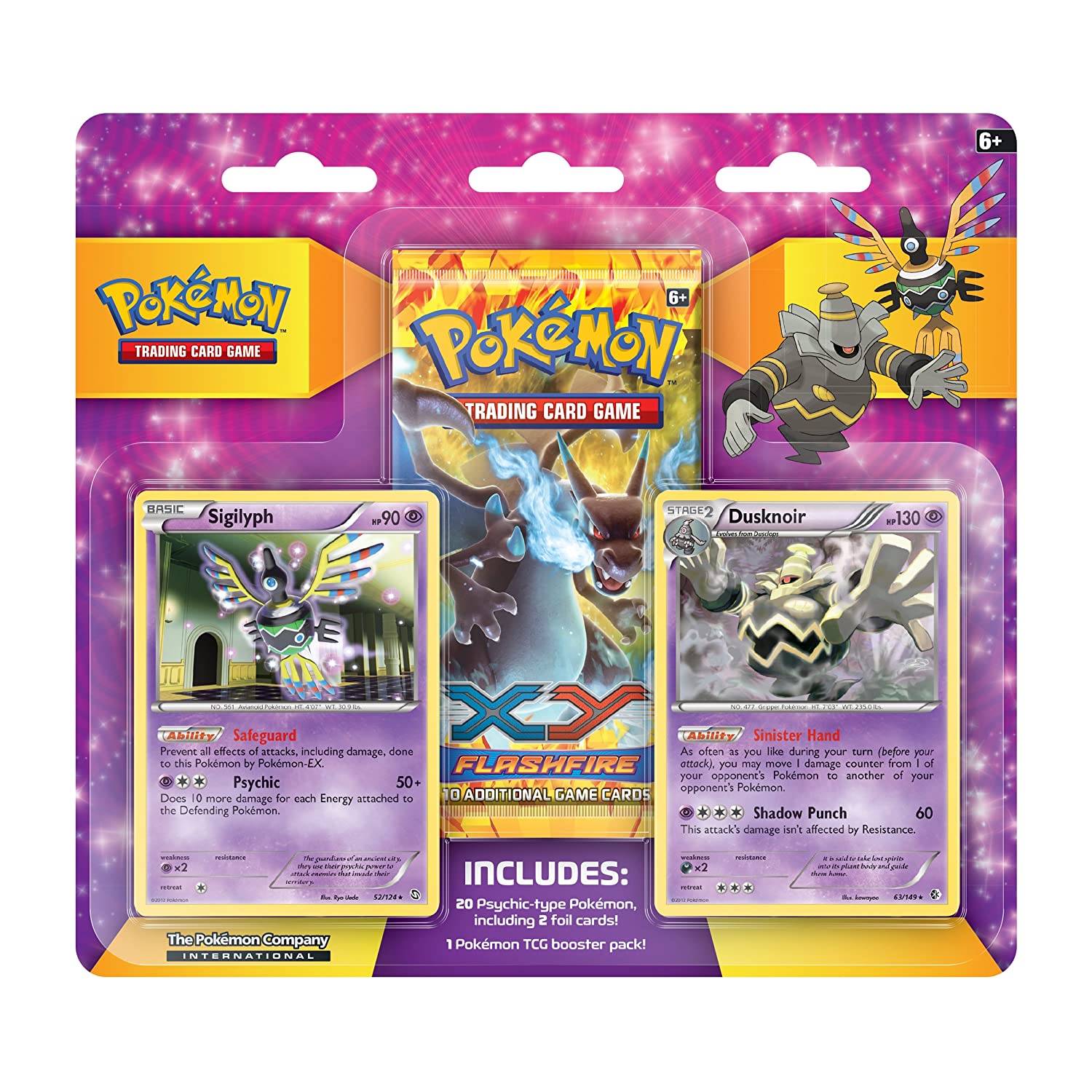 XY: Flashfire - Blister Pack (Sigilyph/Dusknoir) | Total Play