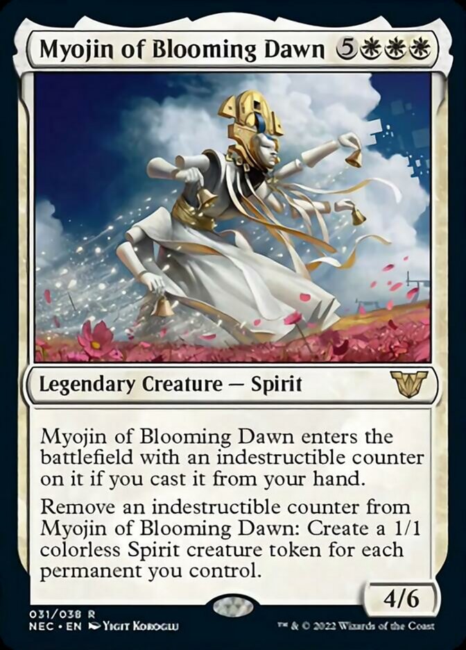 Myojin of Blooming Dawn [Kamigawa: Neon Dynasty Commander] | Total Play