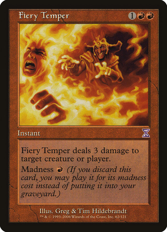 Fiery Temper [Time Spiral Timeshifted] | Total Play