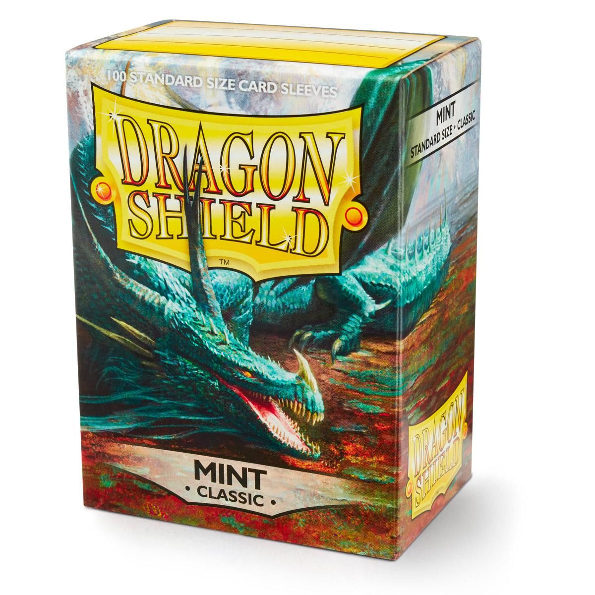 Dragon Shield: Standard 100ct Sleeves - Mint (Classic) | Total Play