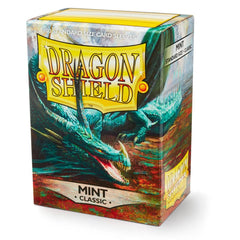 Dragon Shield: Standard 100ct Sleeves - Mint (Classic) | Total Play
