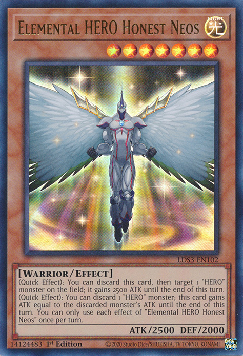 Elemental HERO Honest Neos [LDS3-EN102] Ultra Rare | Total Play