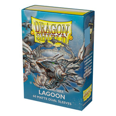Dragon Shield: Japanese Size 60ct Sleeves - Lagoon (Dual Matte) | Total Play
