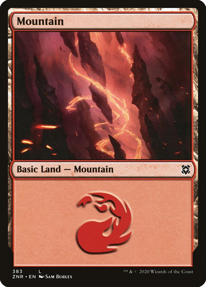 Mountain (383) [Zendikar Rising] | Total Play