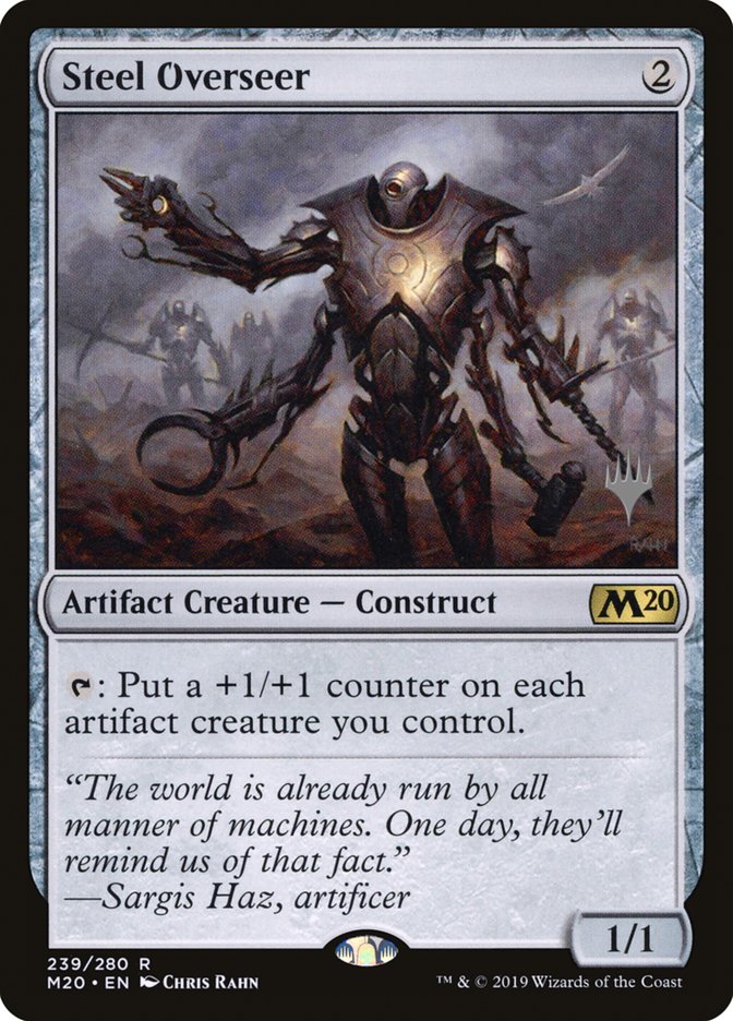 Steel Overseer (Promo Pack) [Core Set 2020 Promos] | Total Play