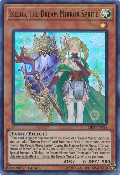 Ikelos, the Dream Mirror Sprite [RIRA-EN085] Ultra Rare | Total Play