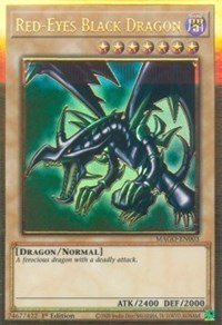 Red-Eyes Black Dragon [MAGO-EN003] Gold Rare | Total Play