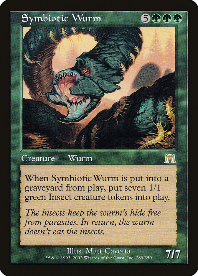 Symbiotic Wurm [Onslaught] | Total Play