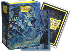 Dragon Shield: Standard 100ct Brushed Art Sleeves - Starry Night | Total Play