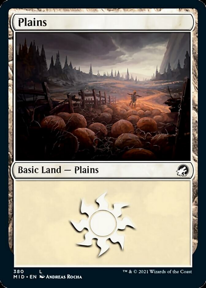 Plains (380) [Innistrad: Midnight Hunt] | Total Play