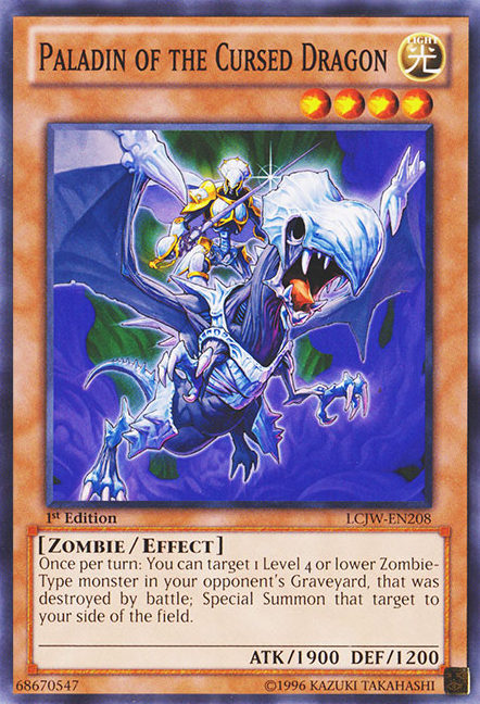 Paladin of the Cursed Dragon [LCJW-EN208] Common | Total Play