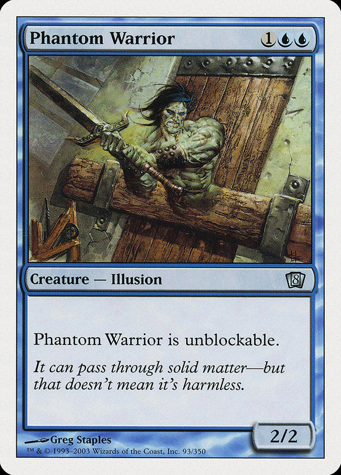 Phantom Warrior [Eighth Edition] | Total Play