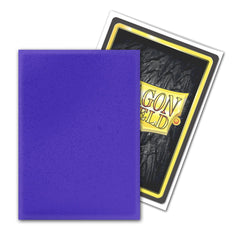 Dragon Shield: Standard 100ct Sleeves - Purple (Non-Glare Matte) | Total Play
