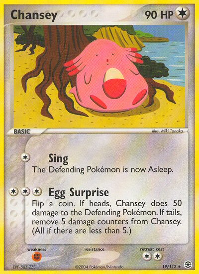 Chansey (19/112) [EX: FireRed & LeafGreen] | Total Play