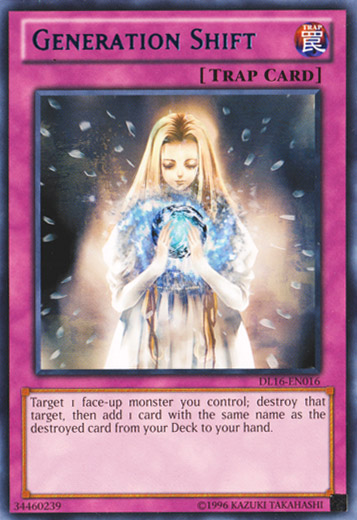 Generation Shift (Blue) [DL16-EN016] Rare | Total Play